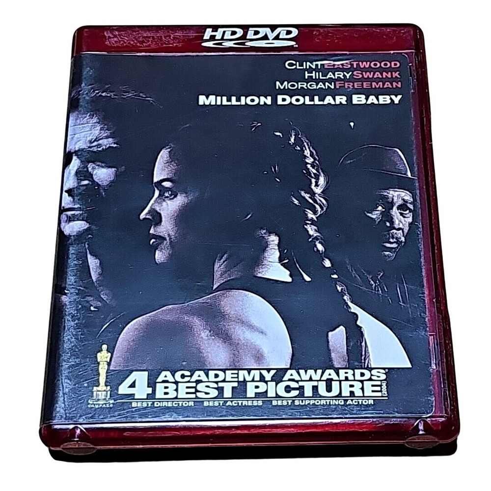 Million Dollar Baby‎ HD DVD 2006 Clint Eastwood Hilary Swank Boxing Drama Movie